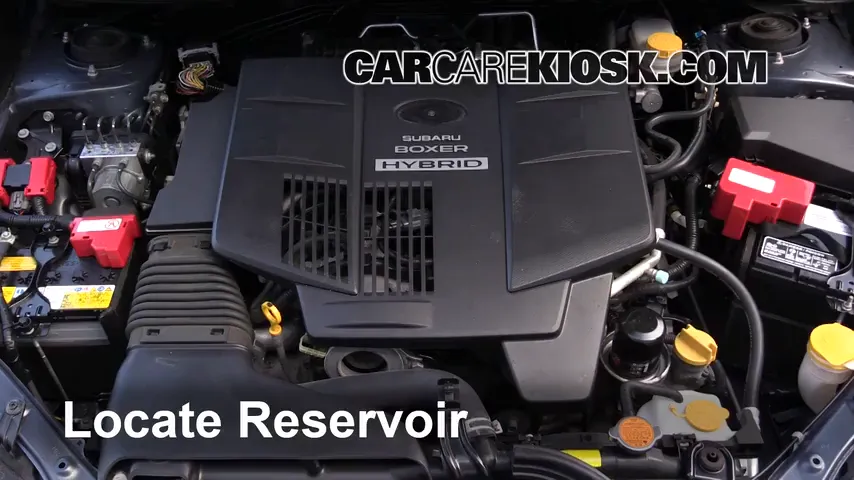 2015 Subaru XV Crosstrek Hybrid 2.0L 4 Cyl. Windshield Washer Fluid